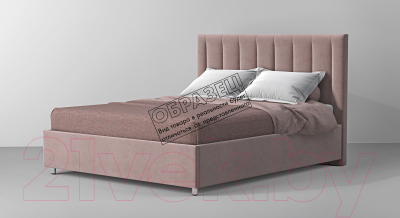 Двуспальная кровать Natura Vera Модена 180x200 (Velutto 32)