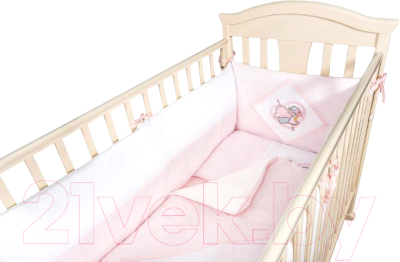 

Комплект постельный в кроватку Bebe Luvicci, Cutie Pie