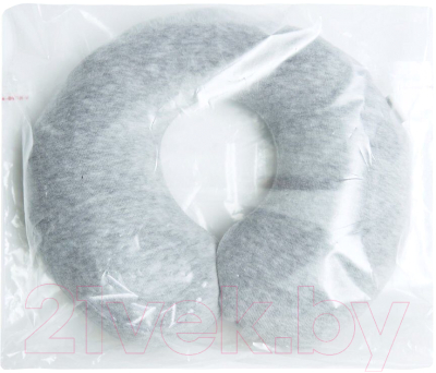 Подушка на шею Amarobaby Soft Bagel / AMARO-43SB-S0 (серый)