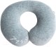 Подушка на шею Amarobaby Soft Bagel / AMARO-43SB-S0 (серый) - 