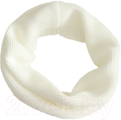 Шарф-снуд детский Amarobaby Pure Love Snood / AB-OD21-PLS9/33-1 (молочный)