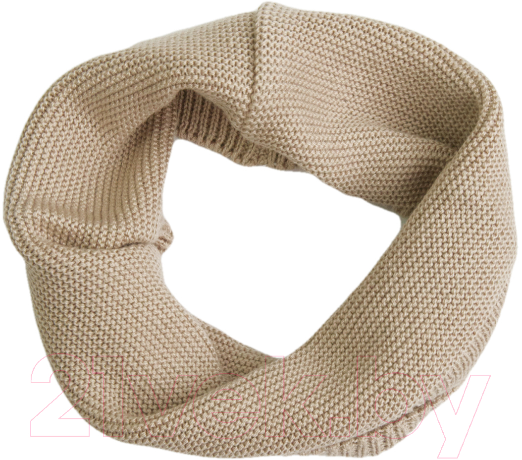 Шарф-снуд детский Amarobaby Pure Love Snood / AB-OD21-PLS9/03-1 (песочный)