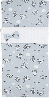 

Спальный конверт Amarobaby, Exclusive Soft Collection 101 барашек / AMARO-32MS-SCB