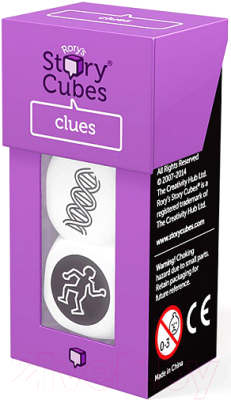 

Настольная игра Rory's Story Cubes, Кубики историй. Улики / RSC10