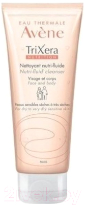 

Гель для душа Avene, TriXera Nutrition Легкий питательный очищающий