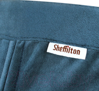 Стул Sheffilton SHT-ST29-С1/S95-1 (морская глубина/черный муар/золото)