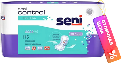 Прокладки урологические Seni Control Extra (15шт) - 