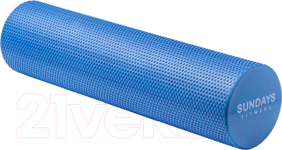 Валик для фитнеса Sundays Fitness LKEM-3062 (15x60, голубой)