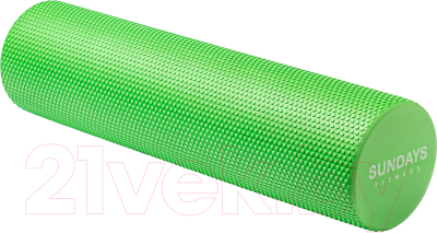 Валик для фитнеса Sundays Fitness LKEM-3062 (15x60, зеленый)
