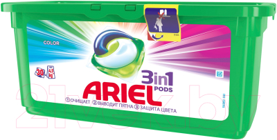 Капсулы для стирки Ariel Color (Автомат, 30x27г)