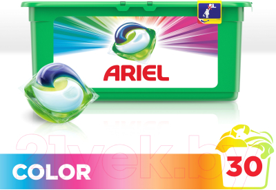 Капсулы для стирки Ariel Color (Автомат, 30x27г)