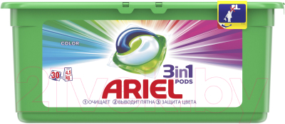 Капсулы для стирки Ariel Color (Автомат, 30x27г)