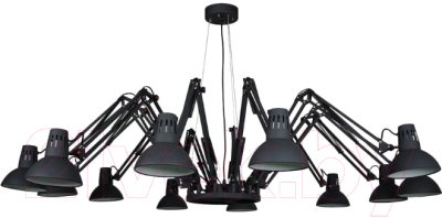 

Люстра Arte Lamp, Ragno A2043SP-12BK