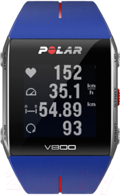 Фитнес-браслет Polar V800 HR (синий)