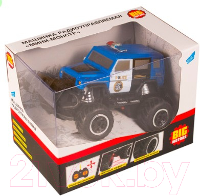 Радиоуправляемая игрушка Big Motors Мини-монстр / 6146 (синий)