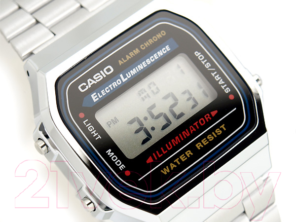 Часы наручные мужские Casio A-168WA-1Q