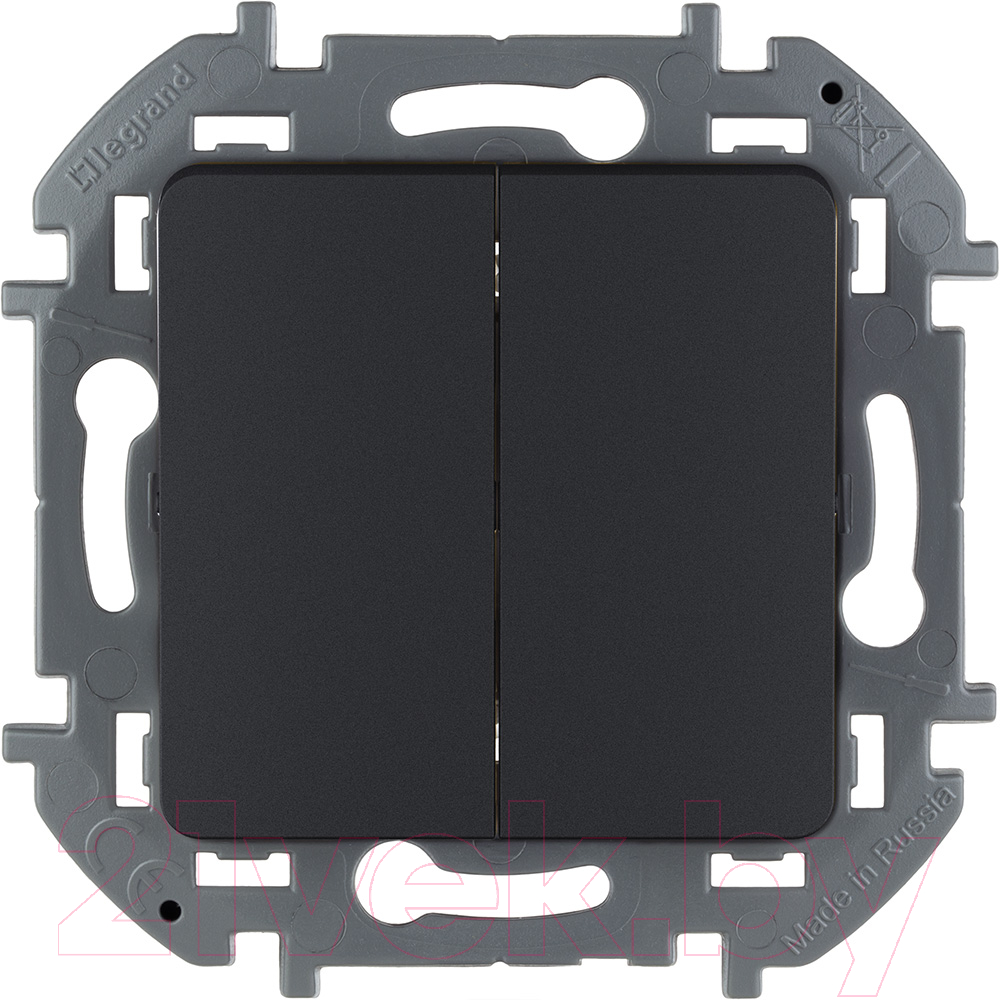 Выключатель Legrand Inspiria 673623 (антрацит)