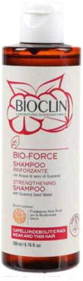 Шампунь для волос Bioclin Bio-Force Укрепляющий Для ослабленных и тонких волос Гуарана (200мл)