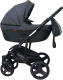 Детская универсальная коляска Ray Corsa Ecco 2 в 1 с переноской (27/кожа/серый/черный) - 