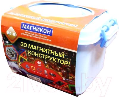 Конструктор магнитный Магникон MK-48