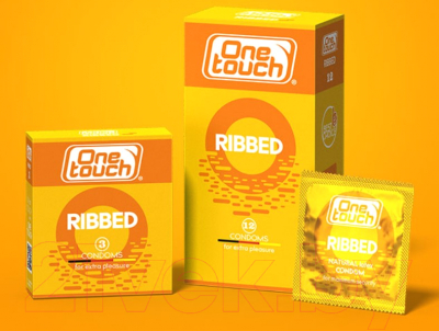 Презервативы One Touch Ribbed (12шт)