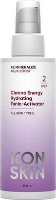 Тоник для лица Icon Skin Chrono Energy Омолаживающий минеральный (150мл) - 