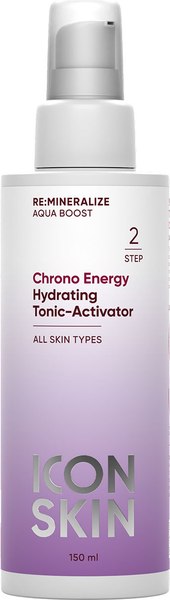 Тоник для лица Icon Skin Chrono Energy Омолаживающий минеральный (150мл)