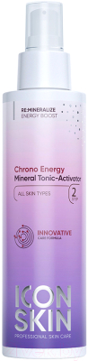 Тоник для лица Icon Skin Chrono Energy Омолаживающий минеральный (150мл)