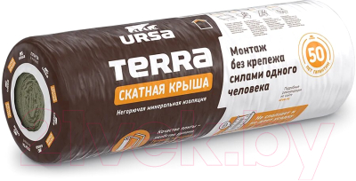 Минеральная вата Ursa Terra Скатная крыша 35 QN 3000-1200-200 (0.72)