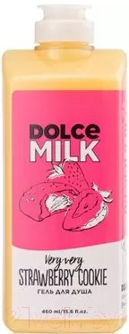 Гель для душа Dolce Milk Very-very Strawberry Cookie (460мл)
