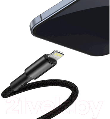 Кабель Baseus Lightning - USB Type-C / CATLGD-01 (1м, черный)