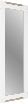 Зеркало СТИЛЬ Палермо 3 ЗН-027 / 220270 (ясень шимо светлый/белый глянец)