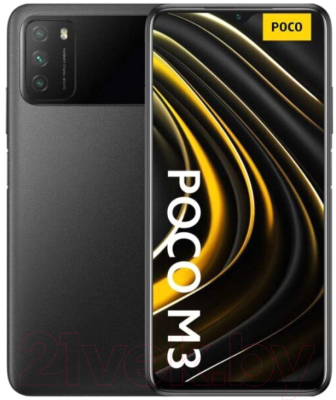 

Смартфон POCO, M3 4GB/64GB (черный)