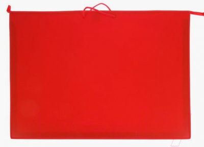 Папка-портфель Оникс С ручкой / ПР-4 (красный)