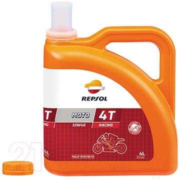 

Моторное масло Repsol, Moto Racing 4T 10W40 / RP160N54