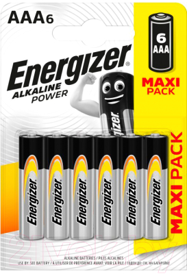 

Комплект батареек Energizer, Power ААA-R03 / Е300132503