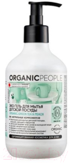 

Средство для мытья посуды Organic People, Organic Green Tea & Peach для детской посуды