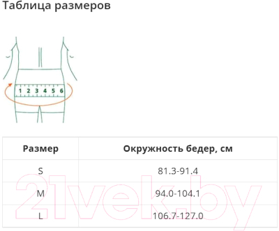 Ортез бедренный Oppo 2041 (L, бежевый)