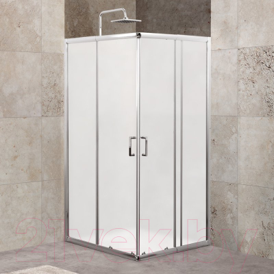 Душевой уголок BelBagno Unique-A-2-85/100-M-Cr