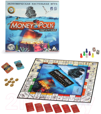 

Настольная игра Лас Играс, Money Polys. Пиратский / 3842412