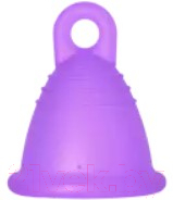 Менструальная чаша Me Luna Classic Shorty S Ring Purple / MSCRPS