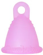 Менструальная чаша Me Luna Soft Shorty S Ring Pink / MSSRPS