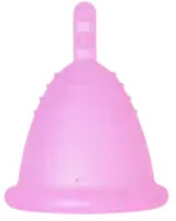 Менструальная чаша Me Luna Soft Shorty S Stem Pink / MSSSPS - 