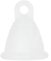 Менструальная чаша Me Luna Classic Shorty M Ring Clear / MMCRCS - 