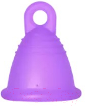 Менструальная чаша Me Luna Classic Shorty M Ring Purple / MMCRPS