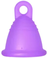 Менструальная чаша Me Luna Classic Shorty L Ring Purple / MLCRPS - 