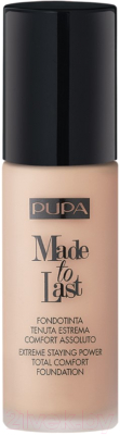 Тональный крем Pupa Made to Last Extreme Staying Power Total SPF10 тон 030 (30мл)