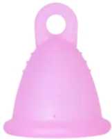 Менструальная чаша Me Luna Soft Shorty L Ring Pink / MLSRPS - 