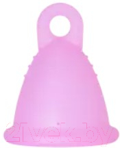 Менструальная чаша Me Luna Soft Shorty L Ring Pink / MLSRPS