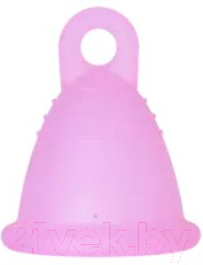 Менструальная чаша Me Luna Soft Shorty XL Ring Pink / MXSRPS